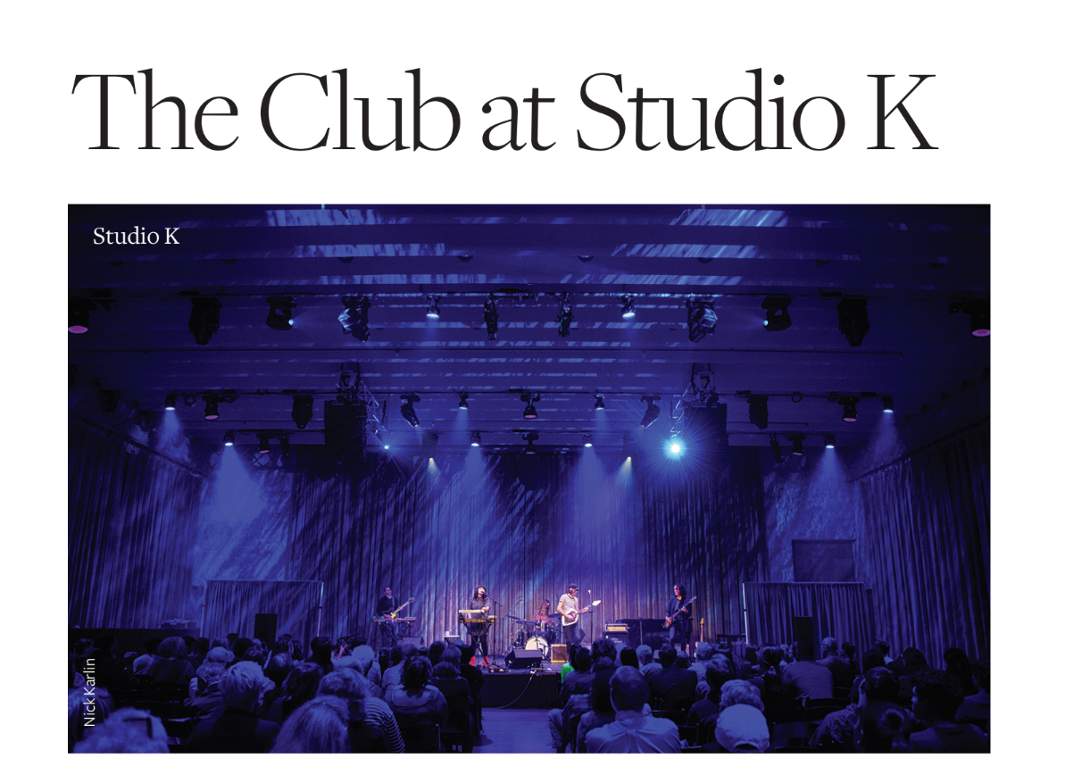 Playbill — The Club at Studio K
